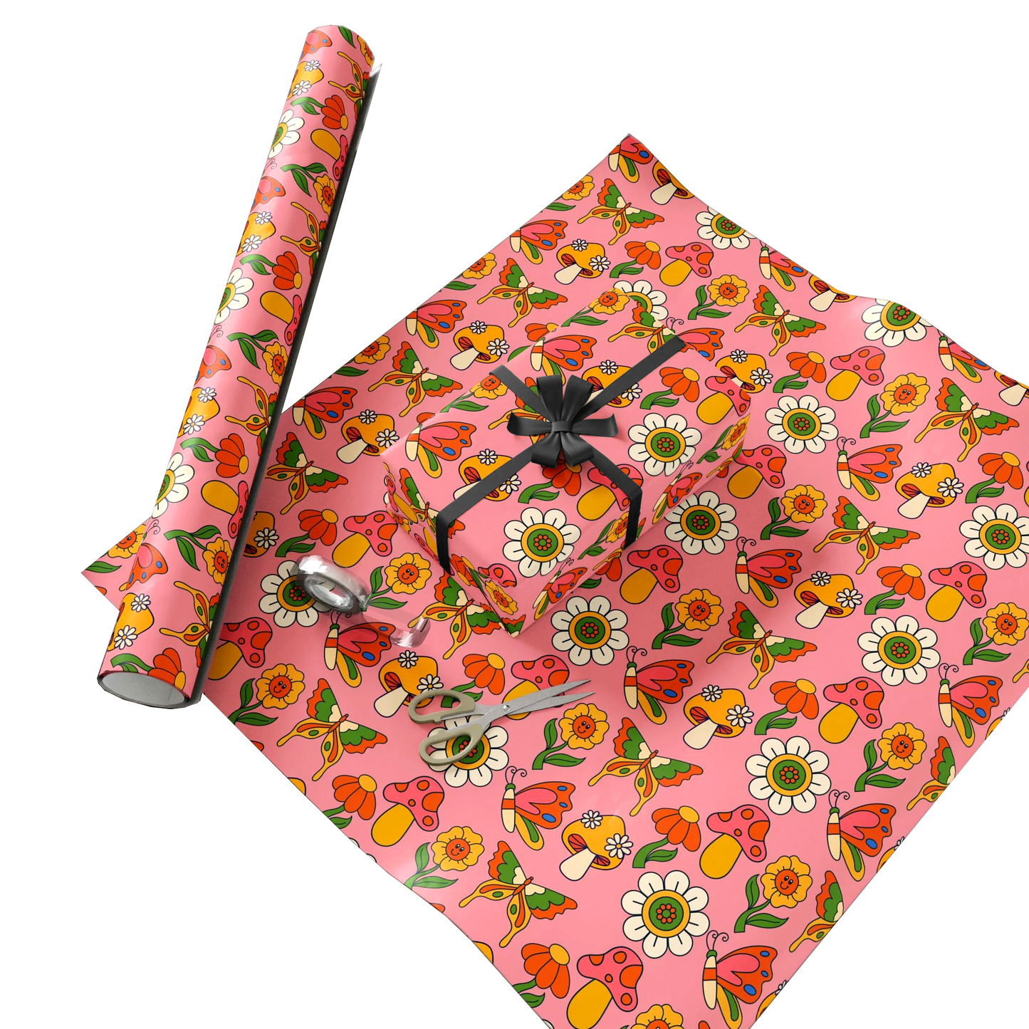 Sweet 70s All Occasion Wrapping Paper
