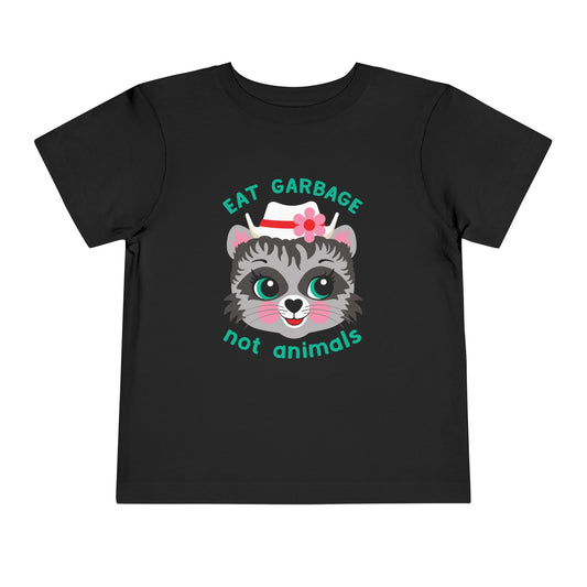 Eat Garbage Not Animals Toddler T-Shirt