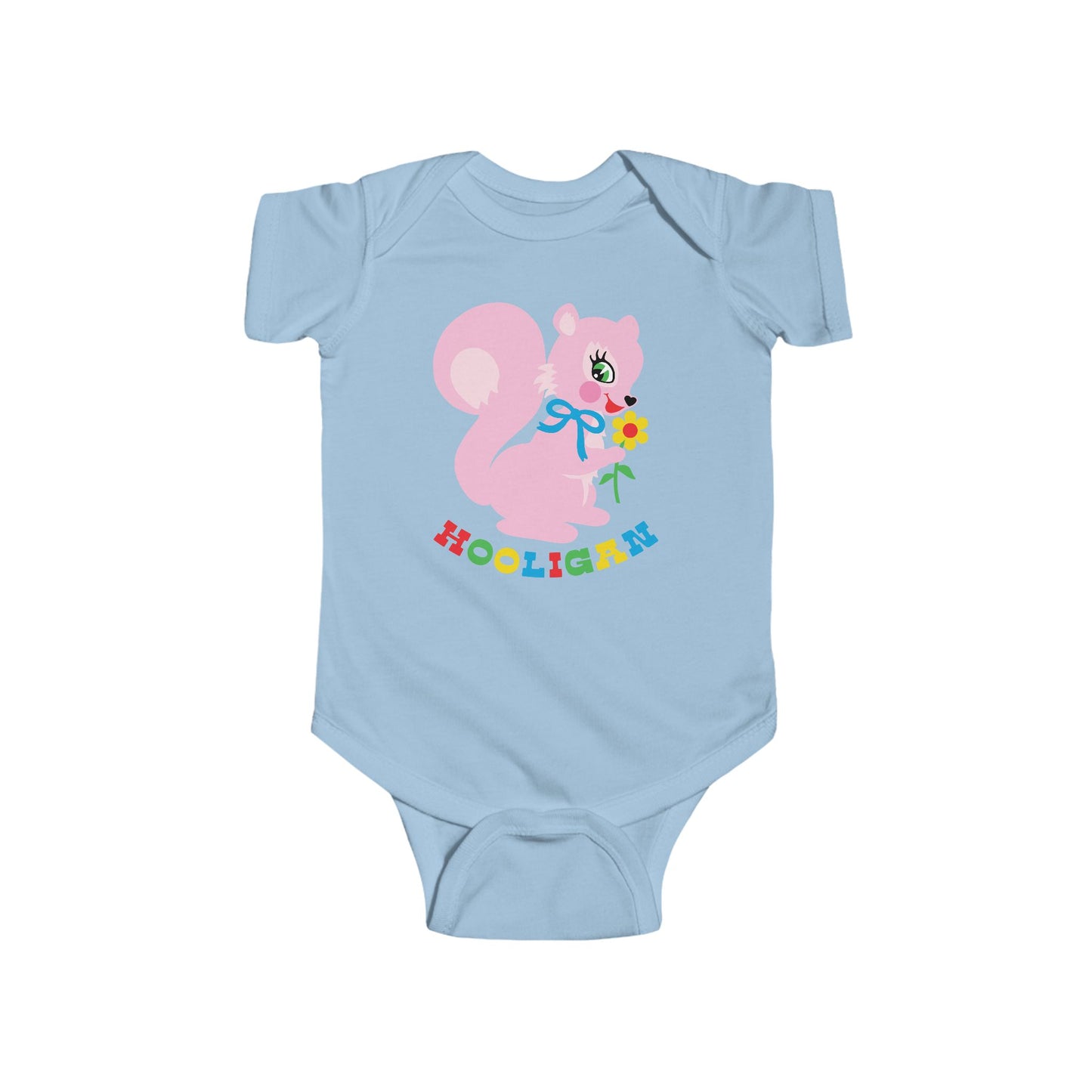 Hooligan Squirrel Baby Bodysuit