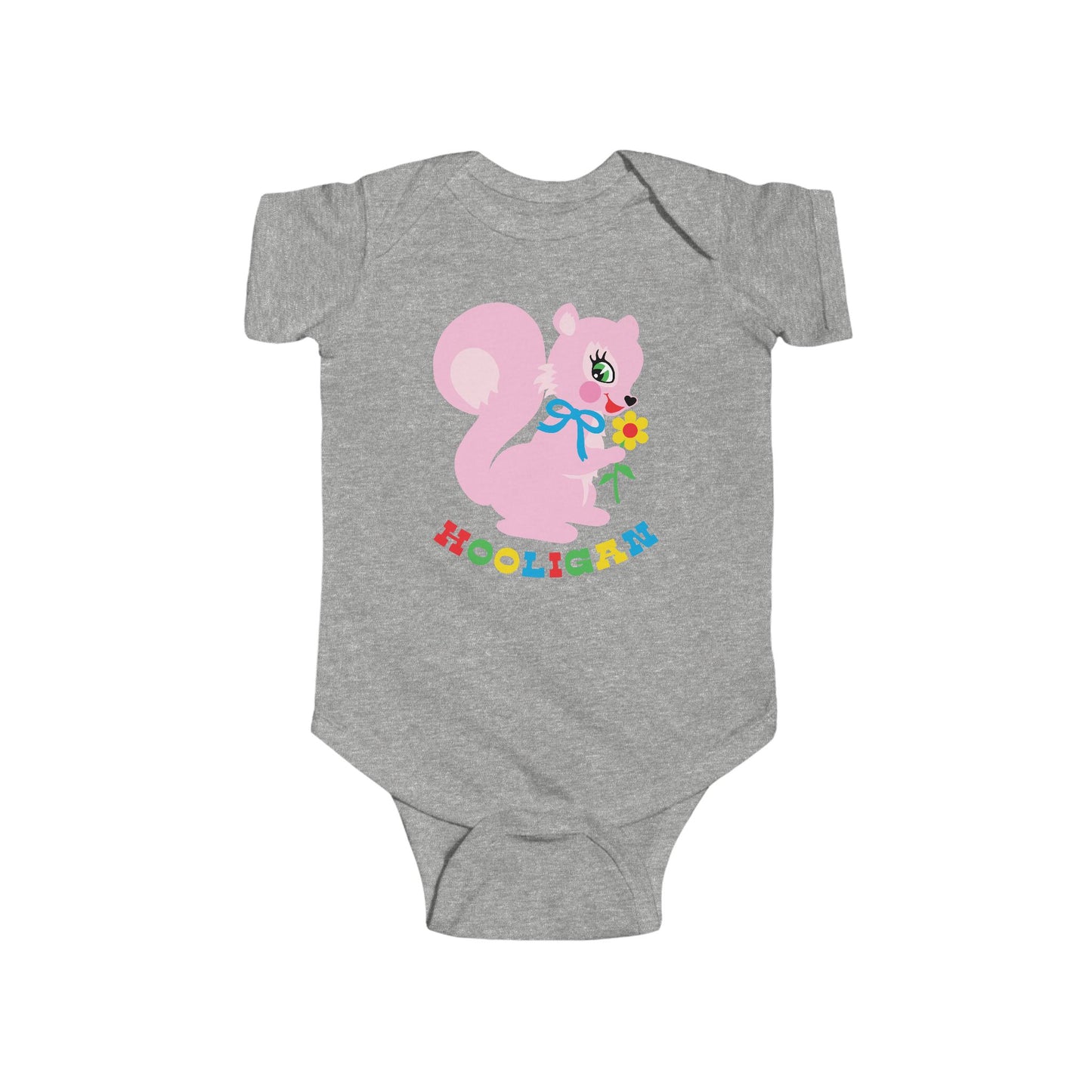 Hooligan Squirrel Baby Bodysuit