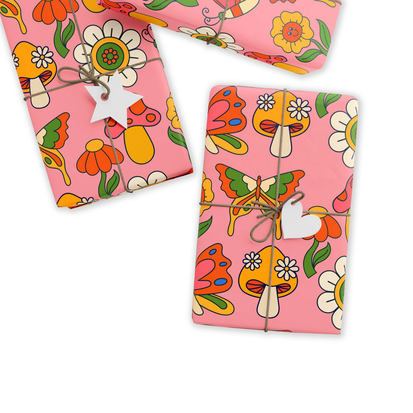 Sweet 70s All Occasion Wrapping Paper
