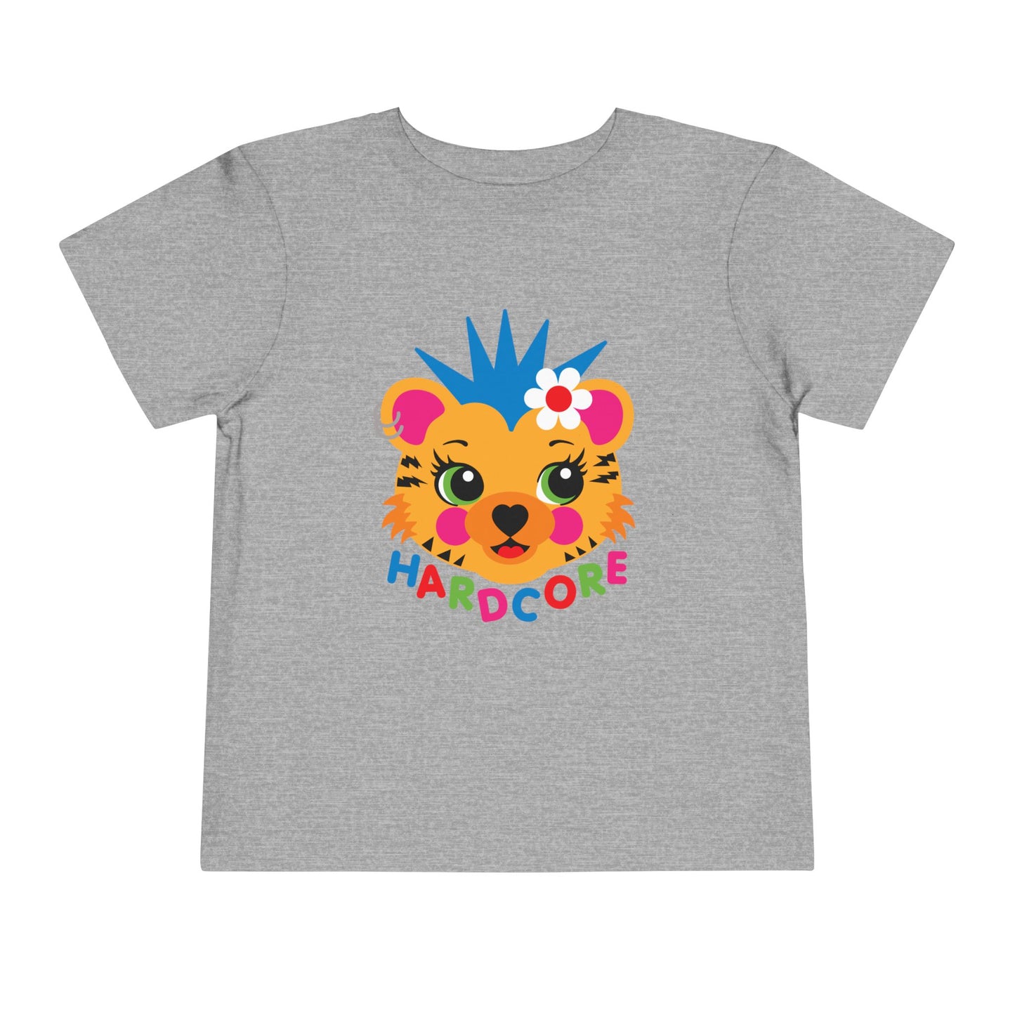 Hardcore Punk Tiger Toddler T-Shirt