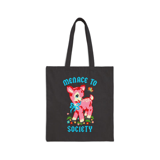 Menace to Society Cute Deer Tote Bag