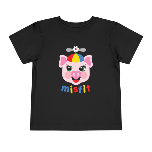 Misfit Piggy Toddler T-Shirt