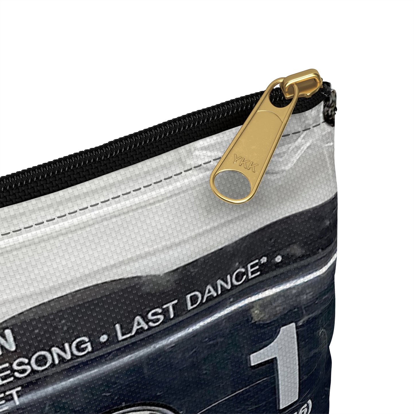 The Cure Disintegration Cassette Zipper Pouch - The Cure Accessory Bag - Robert Smith Tote Bag