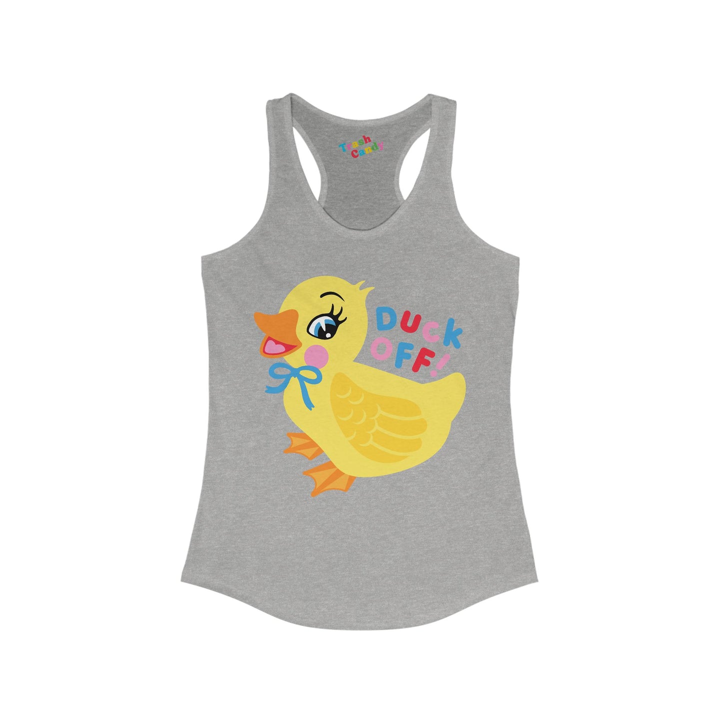 Duck Off! Women's Racerback Tank