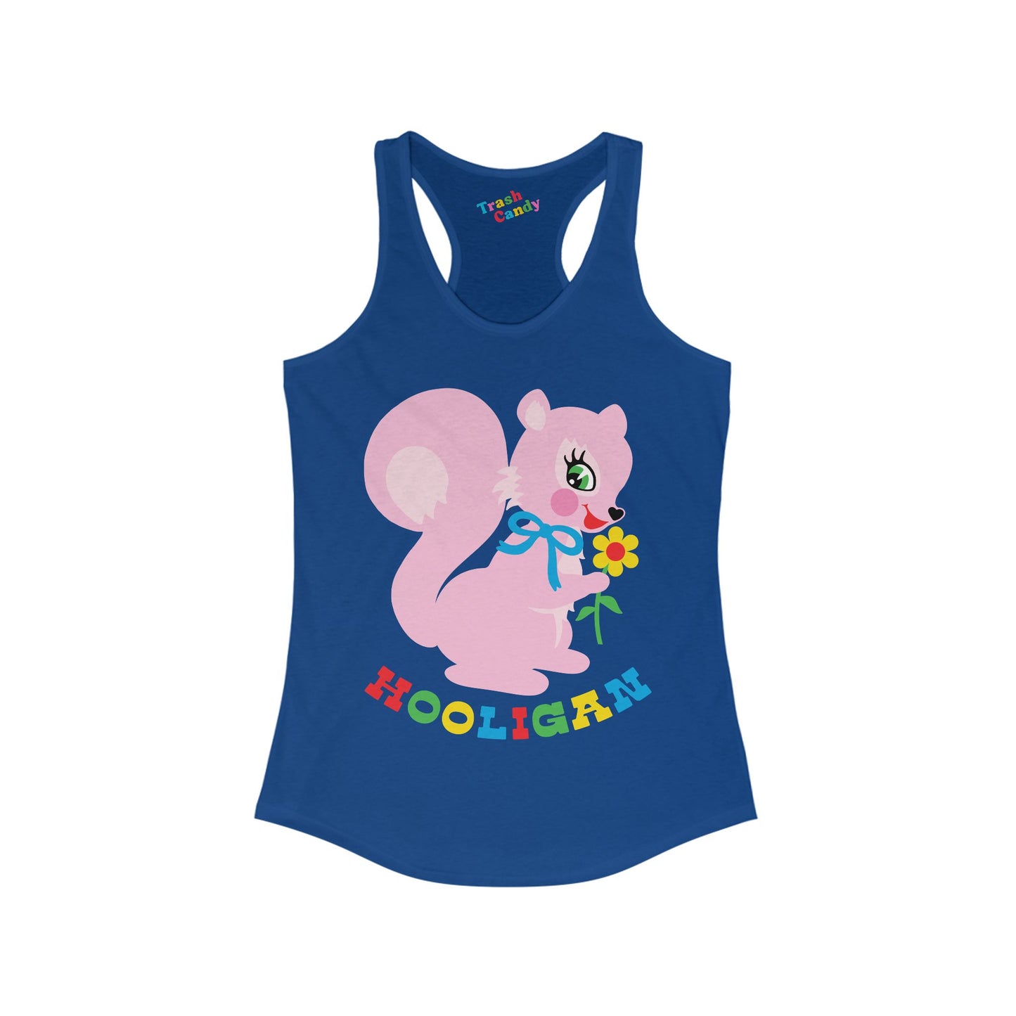 Hooligan Squirrel Women's Racerback Tank