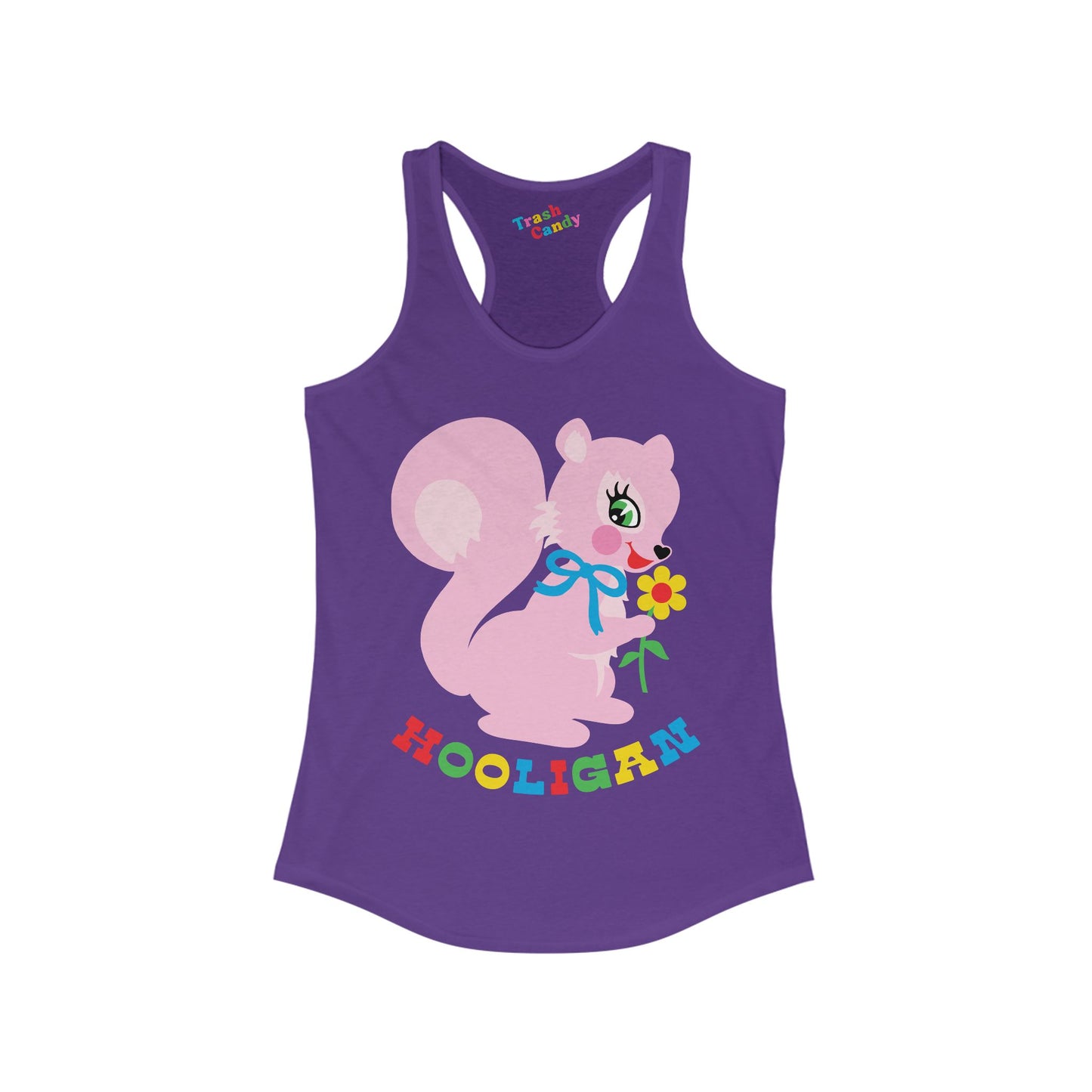 Hooligan Squirrel Women's Racerback Tank