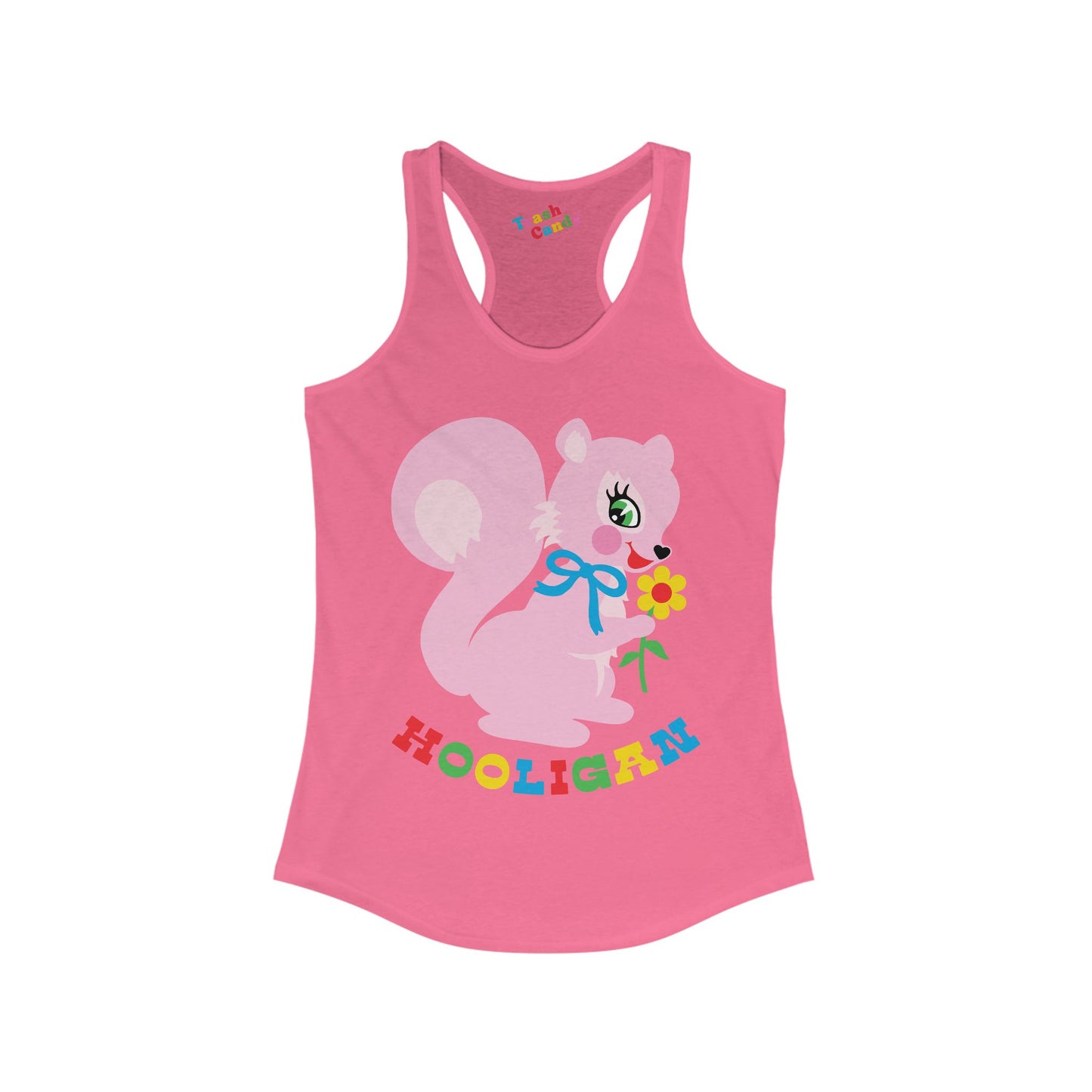 Hooligan Squirrel Women's Racerback Tank