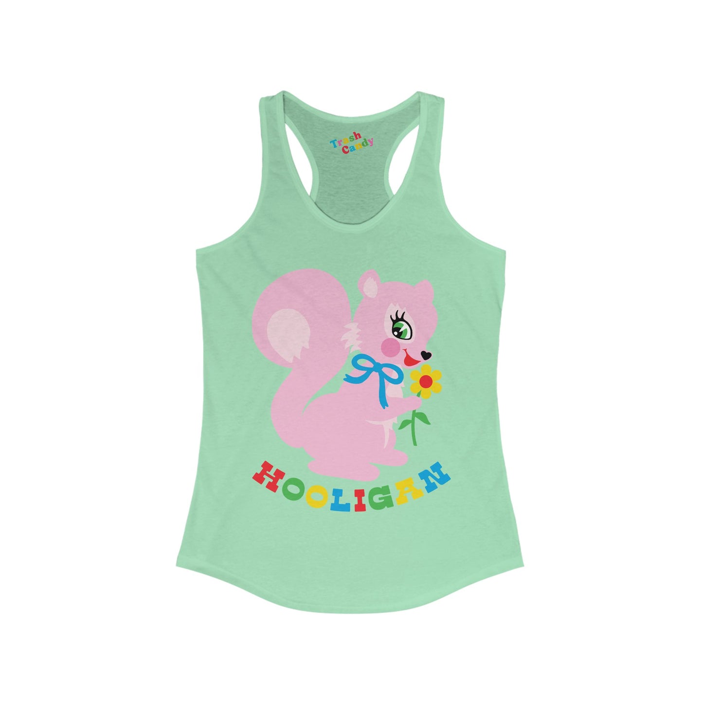 Hooligan Squirrel Women's Racerback Tank
