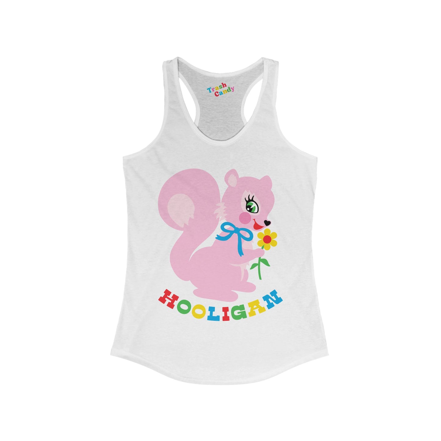 Hooligan Squirrel Women's Racerback Tank