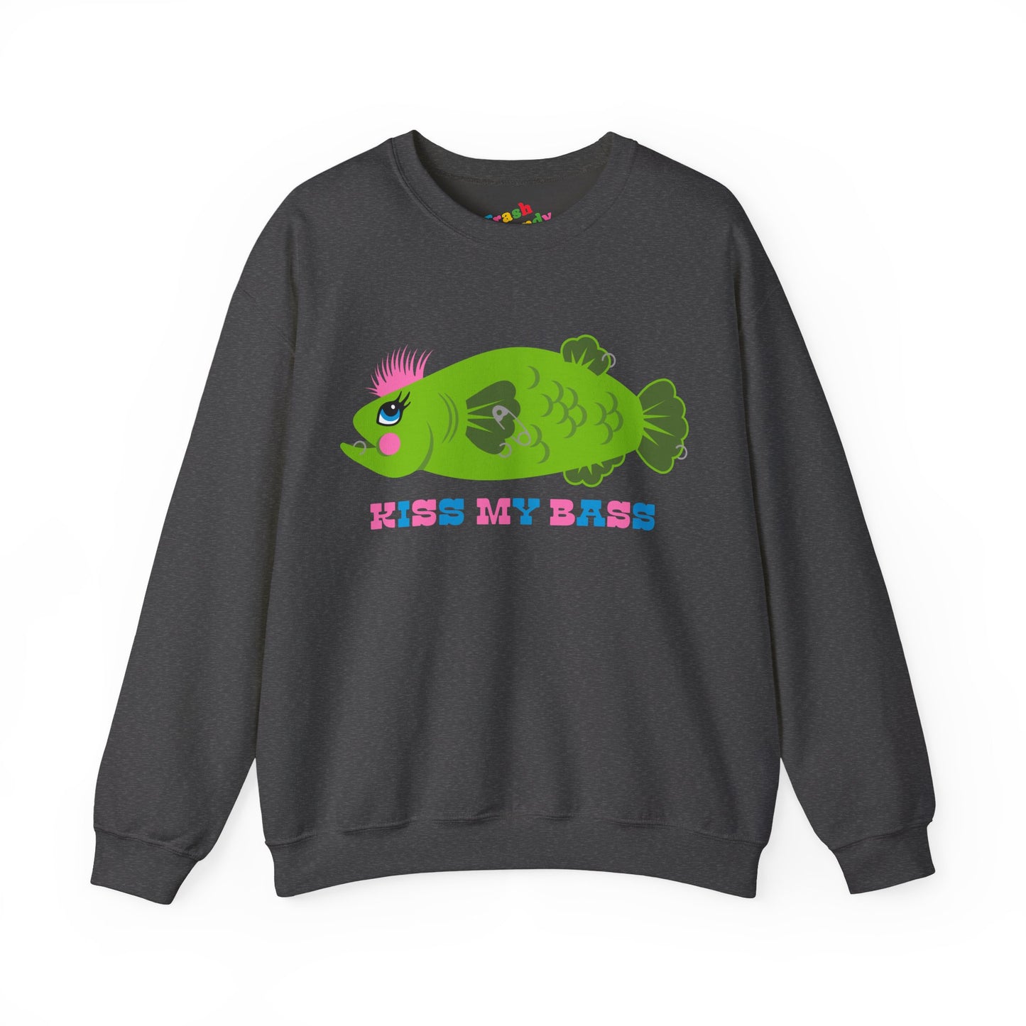 Kiss My Bass Punk Fish Sweatshirt