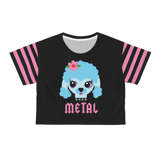 Heavy Metal Poodle Cropped Tee