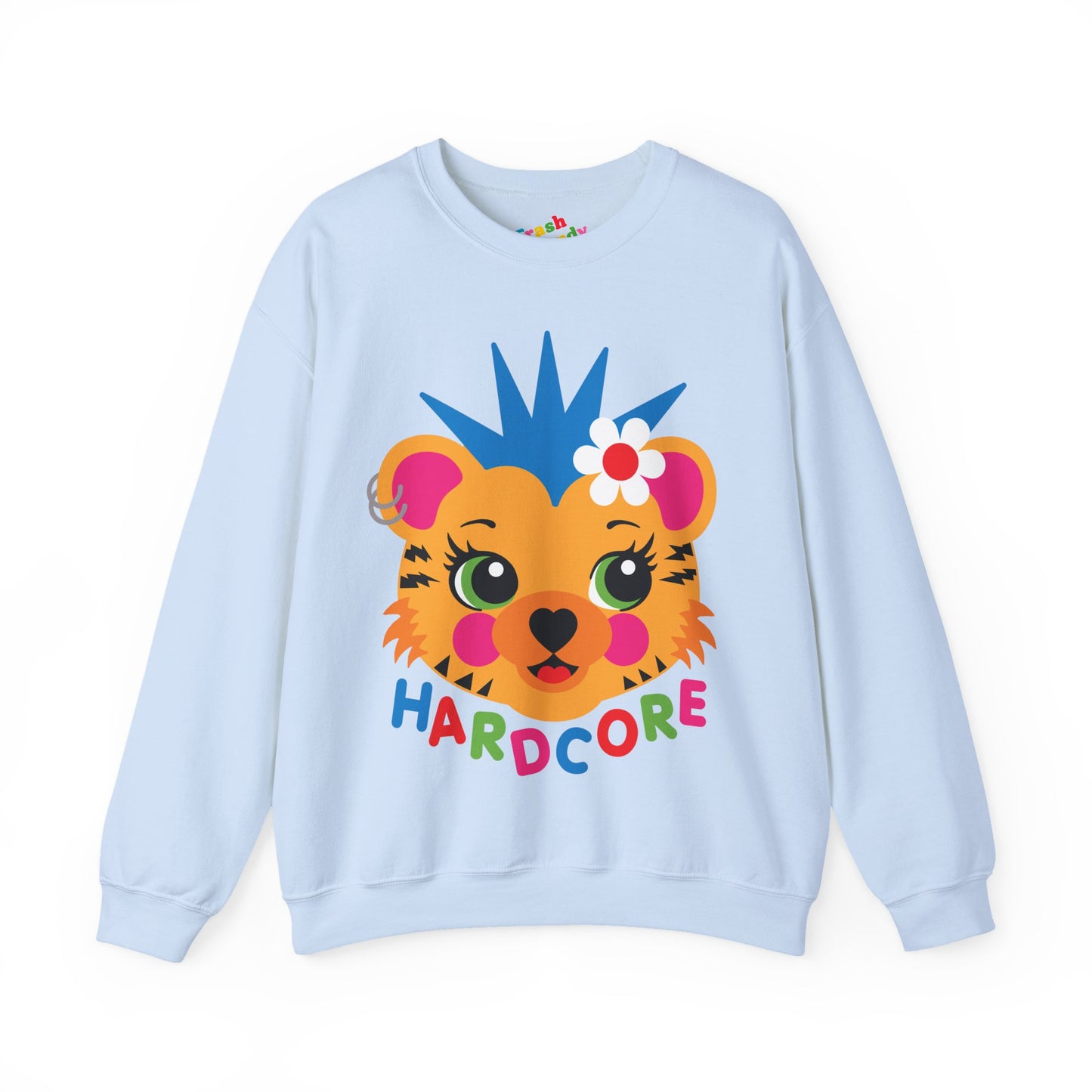 Hardcore Punk Tiger Sweatshirt