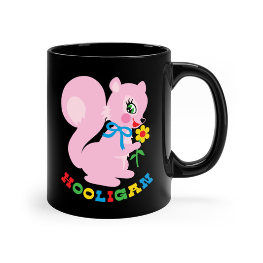 Cute Pink Squirrel Hooligan Mug