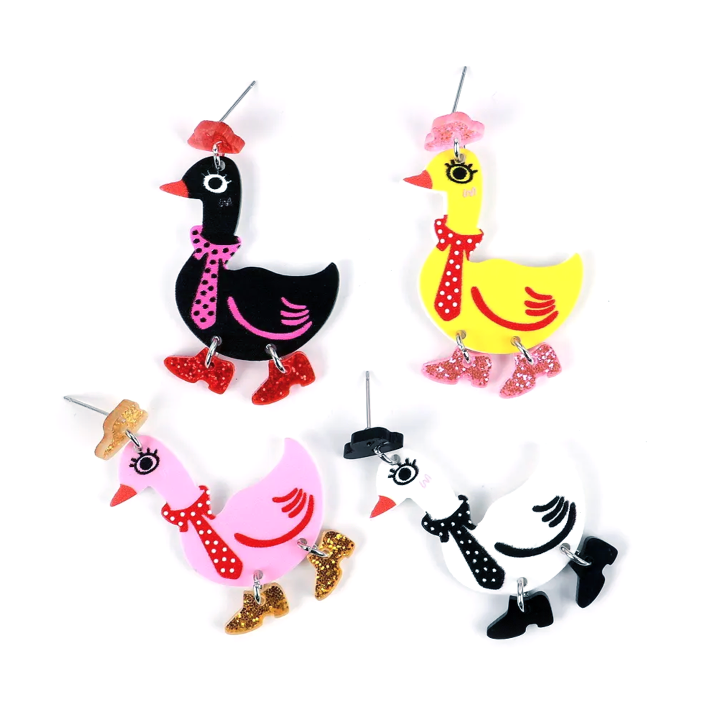 Silly Ducks Earrings