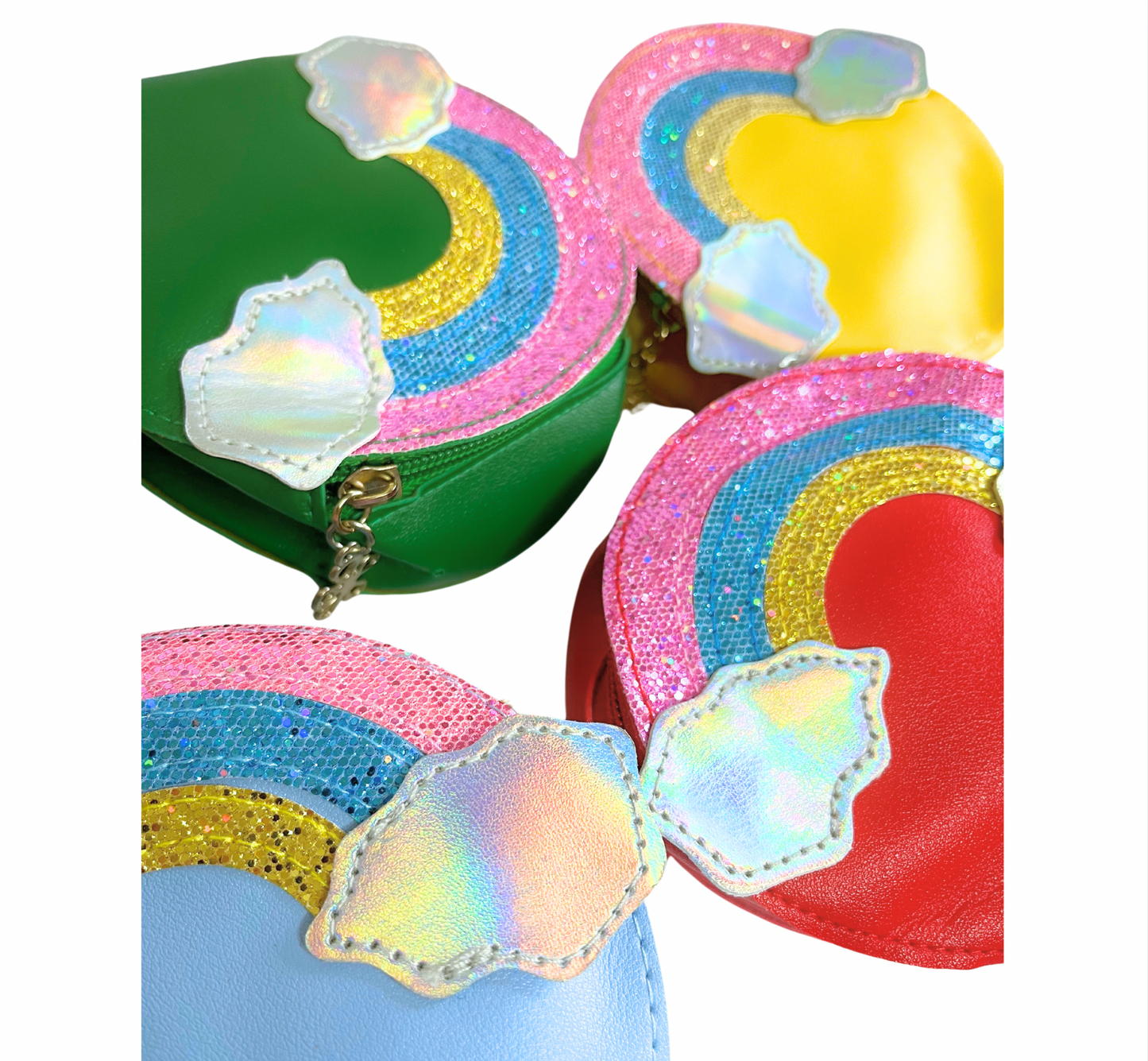 Shimmery Rainbow Mini Purse