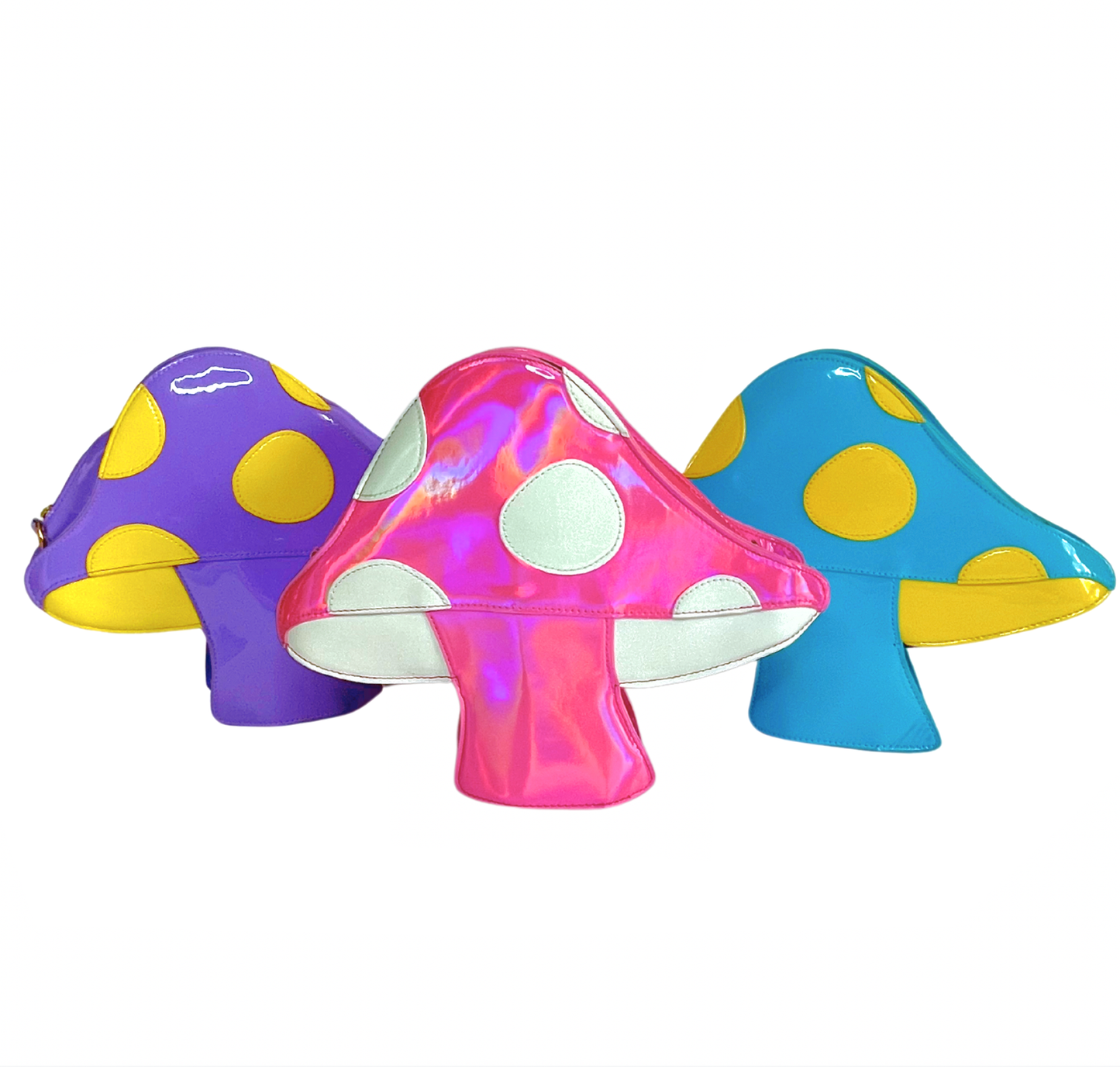 Shiny Mushroom Purse