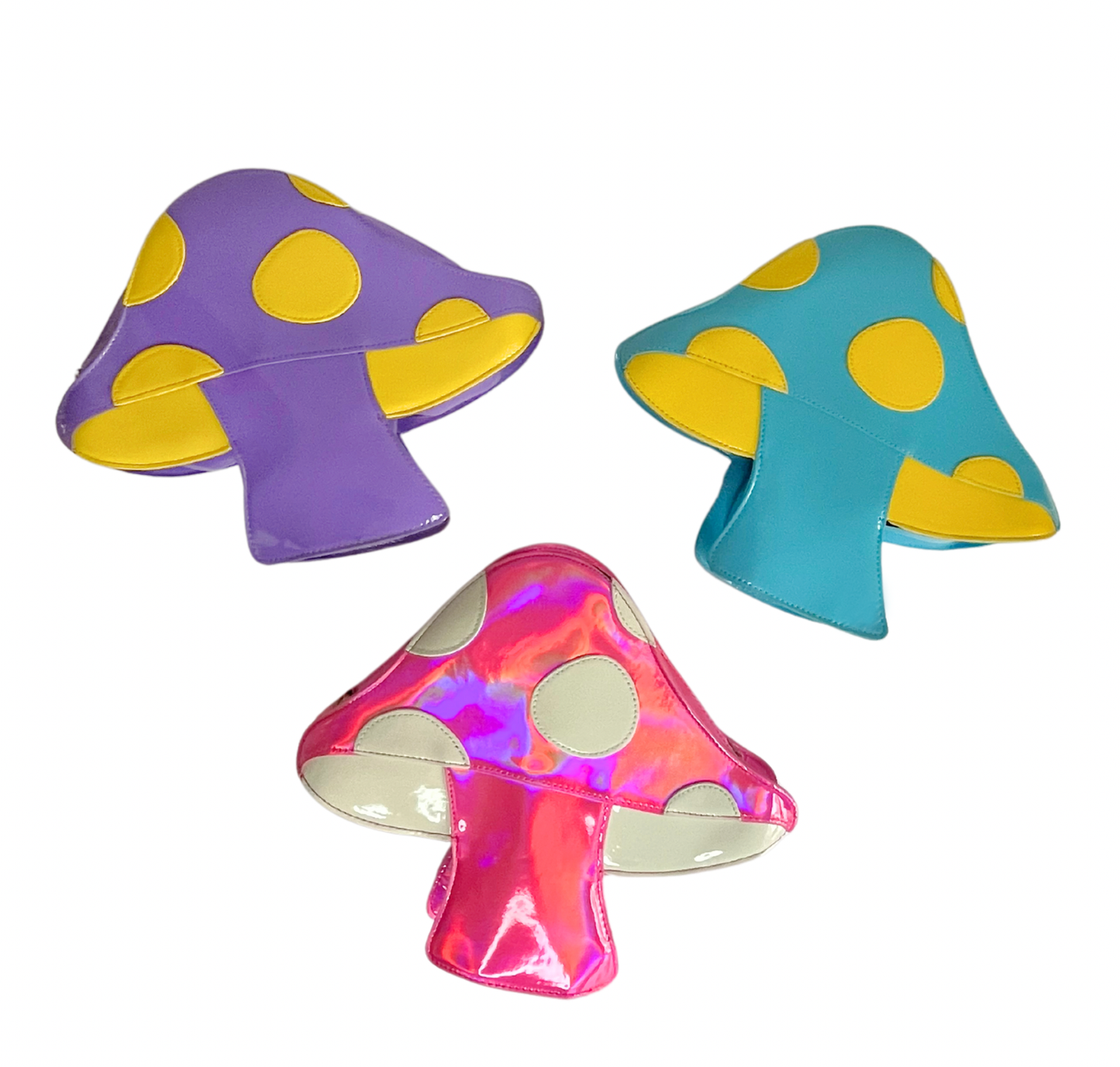 Shiny Mushroom Purse