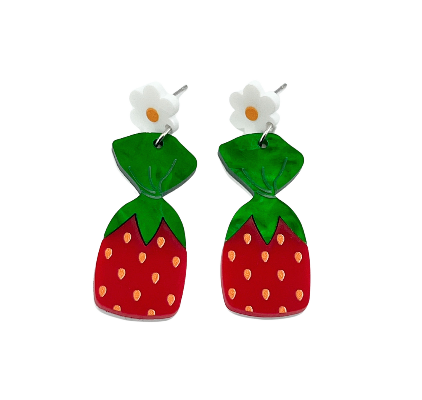 Strawberry Candy Earrings