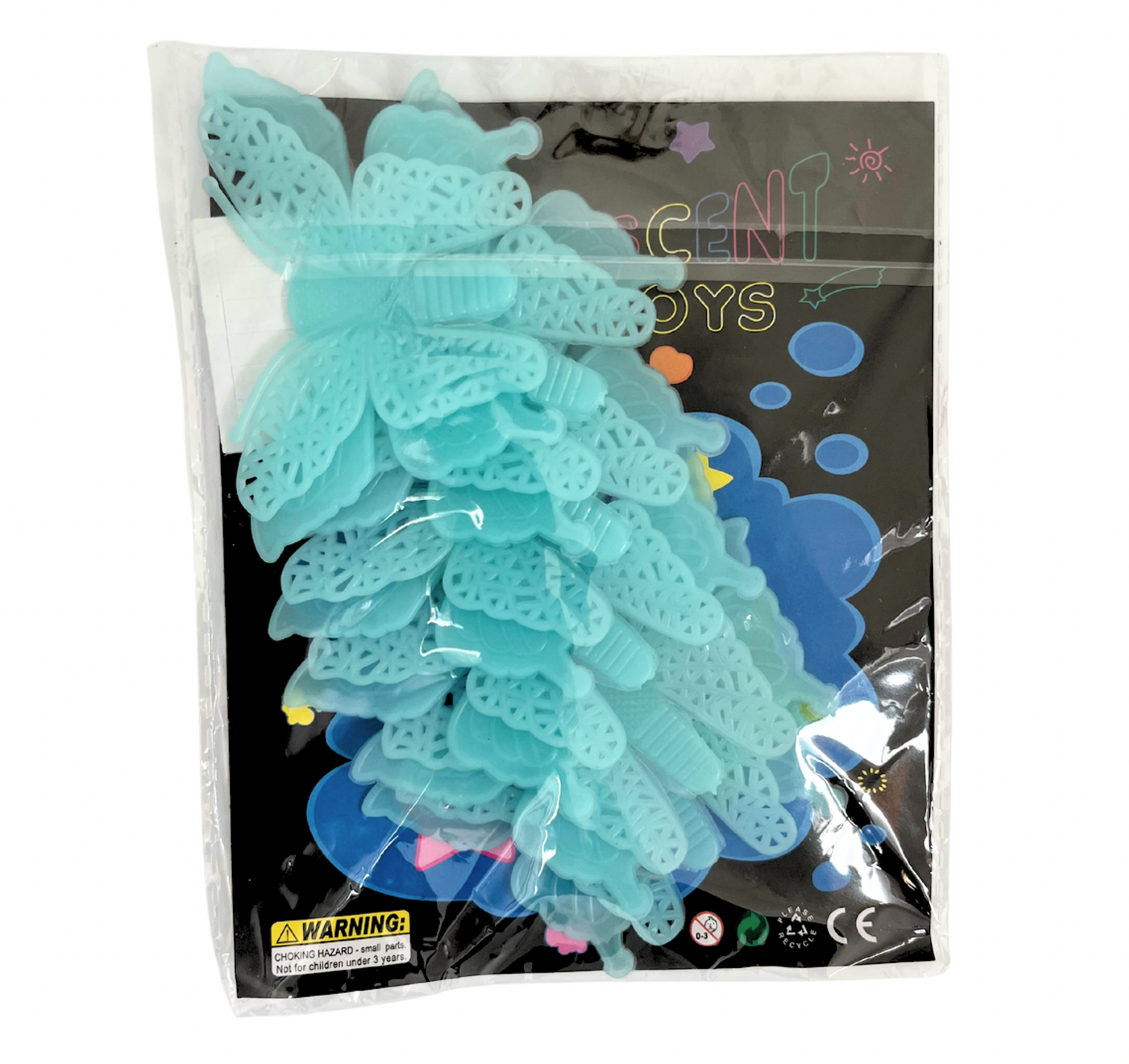 Retro Glow in the Dark Wall Decals