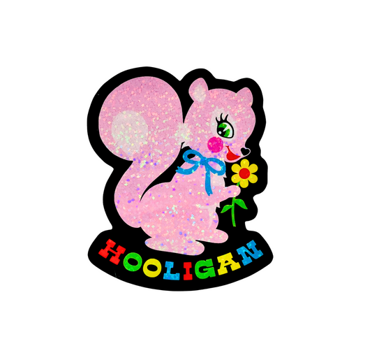 Hooligan Squirrel Sticker