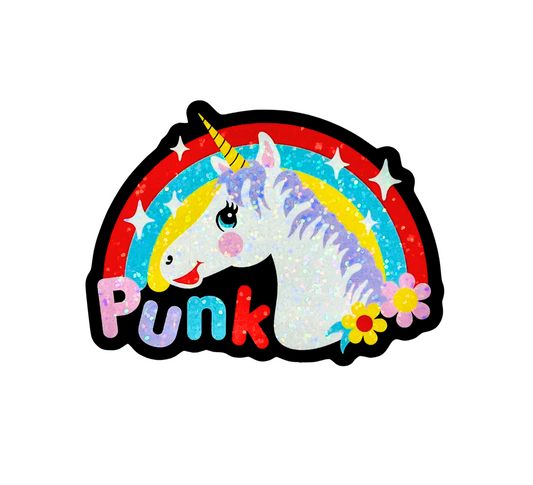 Punk Unicorn Sticker
