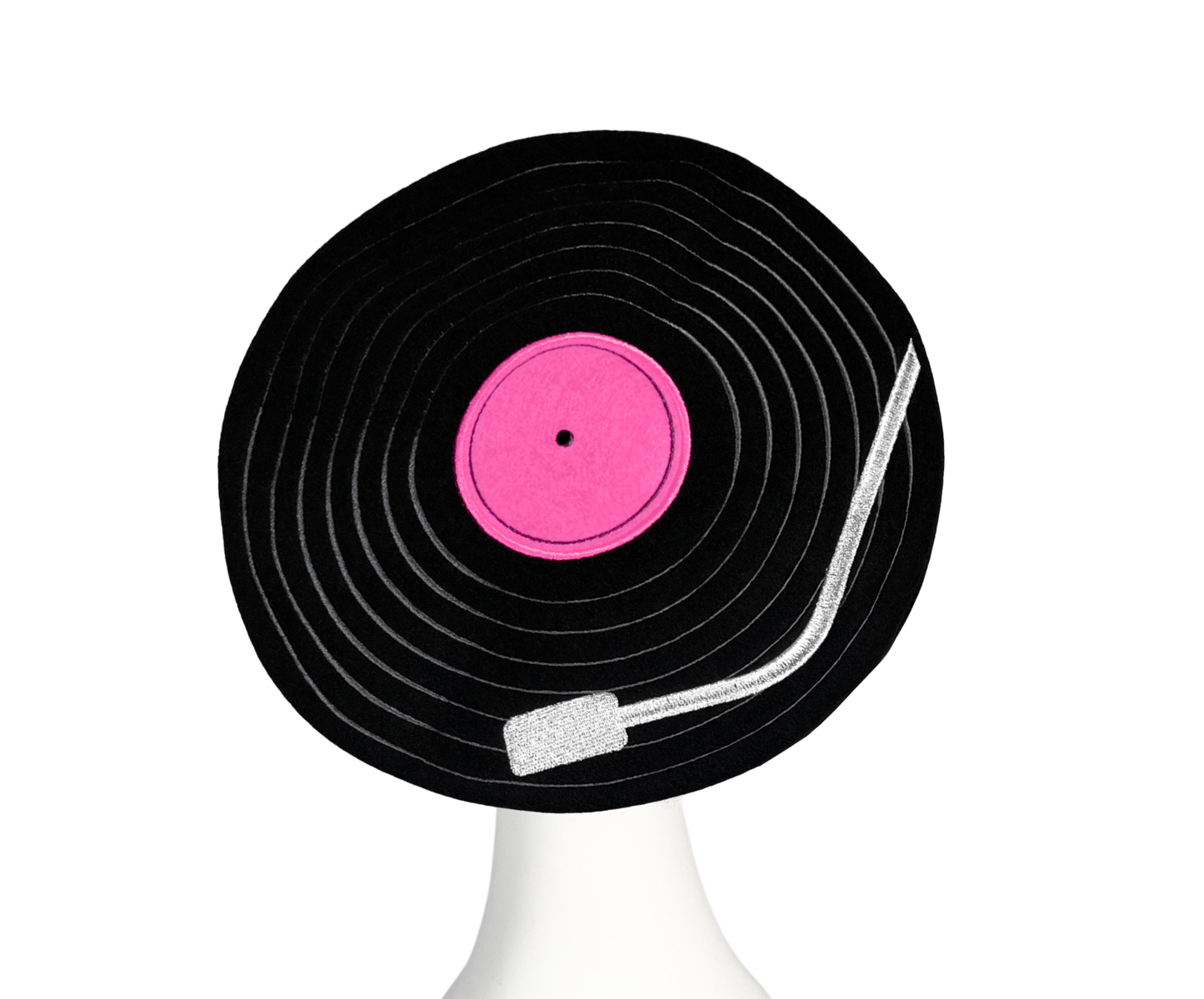 Record Album Wool Beret
