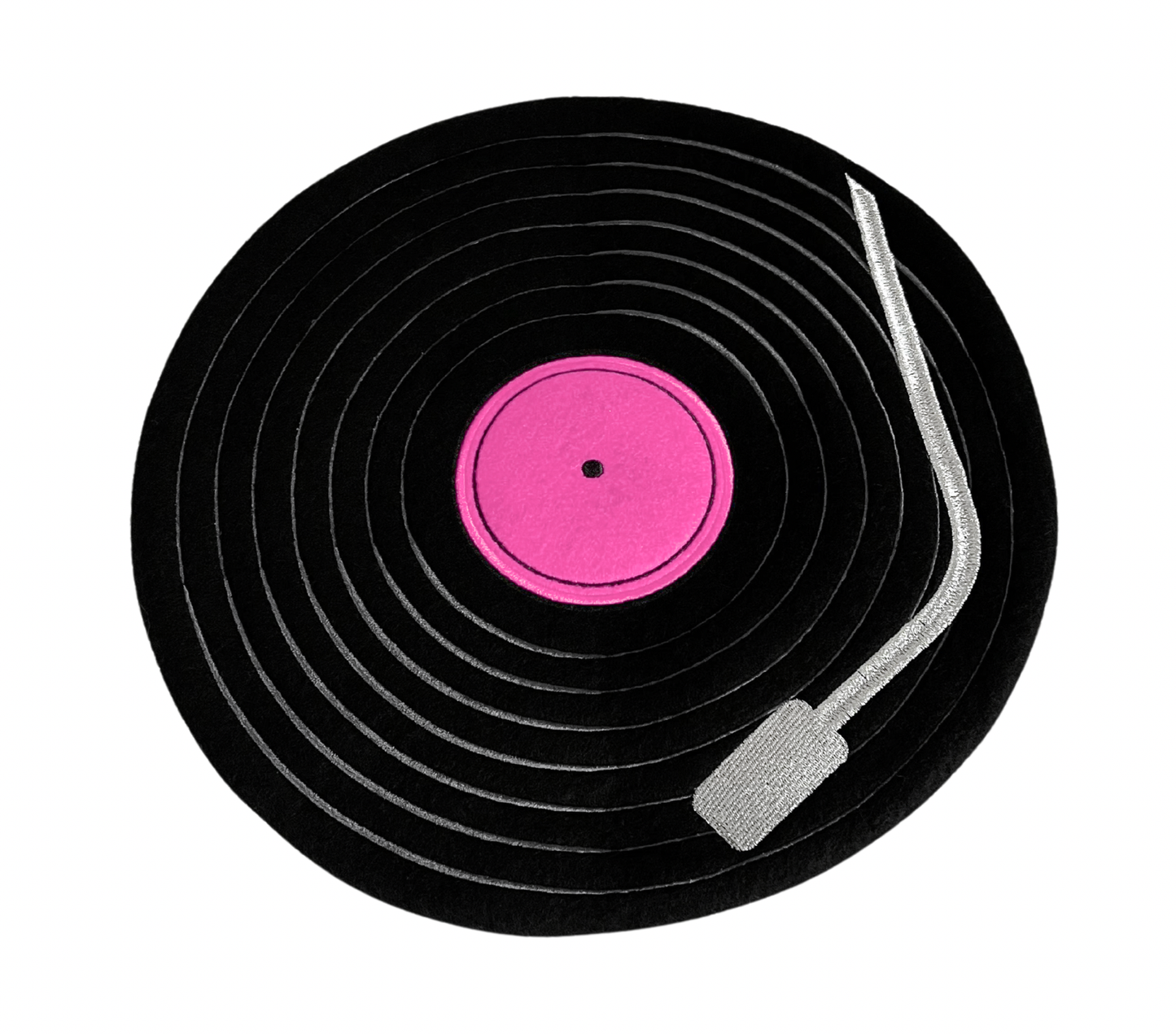 Record Album Wool Beret