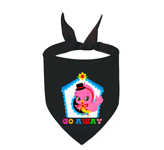 Go Away Pet Bandana