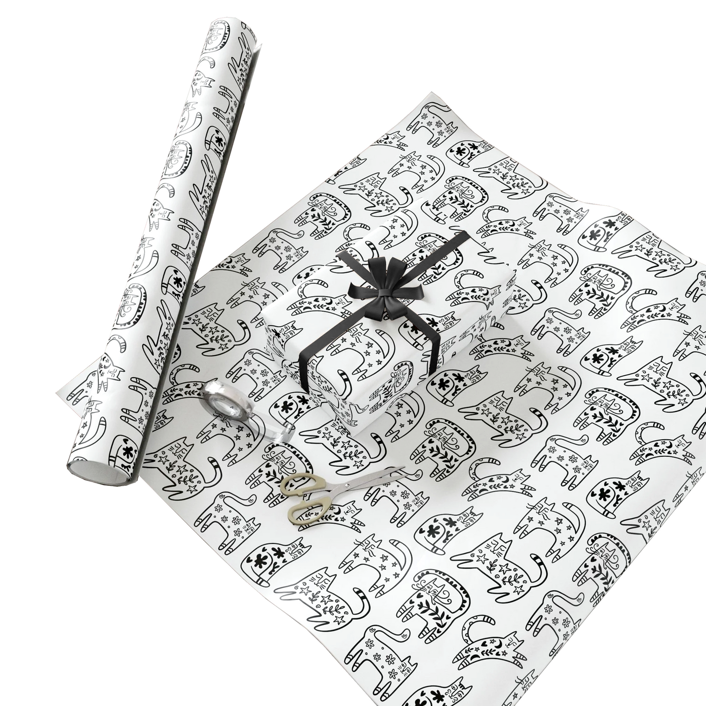 Kit-n-Cadoodle All Occasion Wrapping Paper