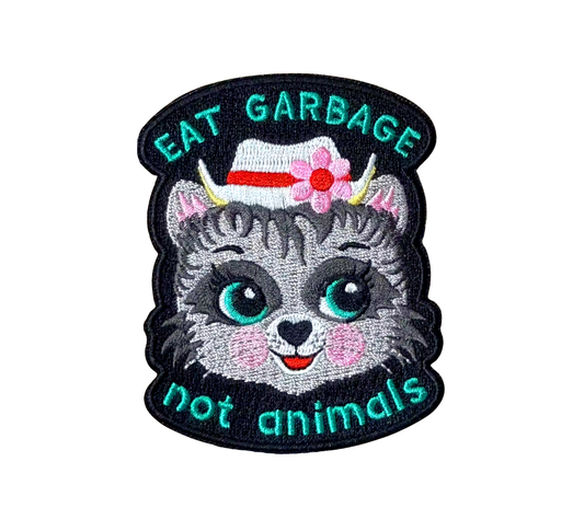 Eat Garbage Not Animals Patch