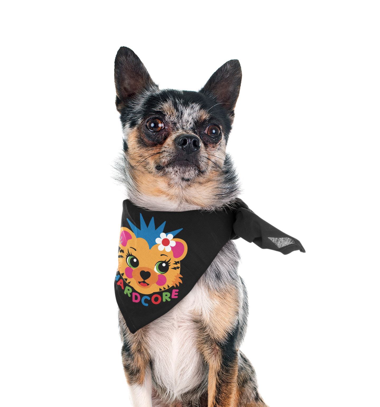 Hardcore Tiger Pet Bandana