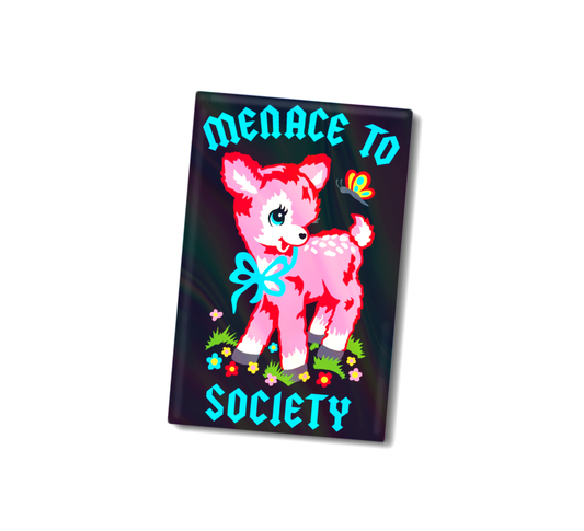 Menace to Society Deer Pin