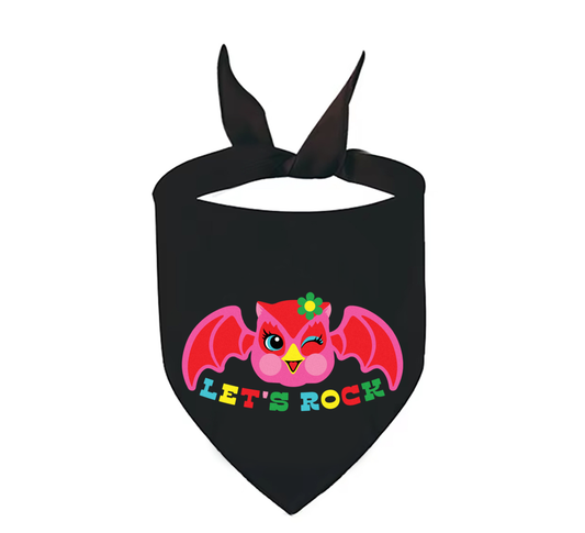 Let's Rock Pet Bandana