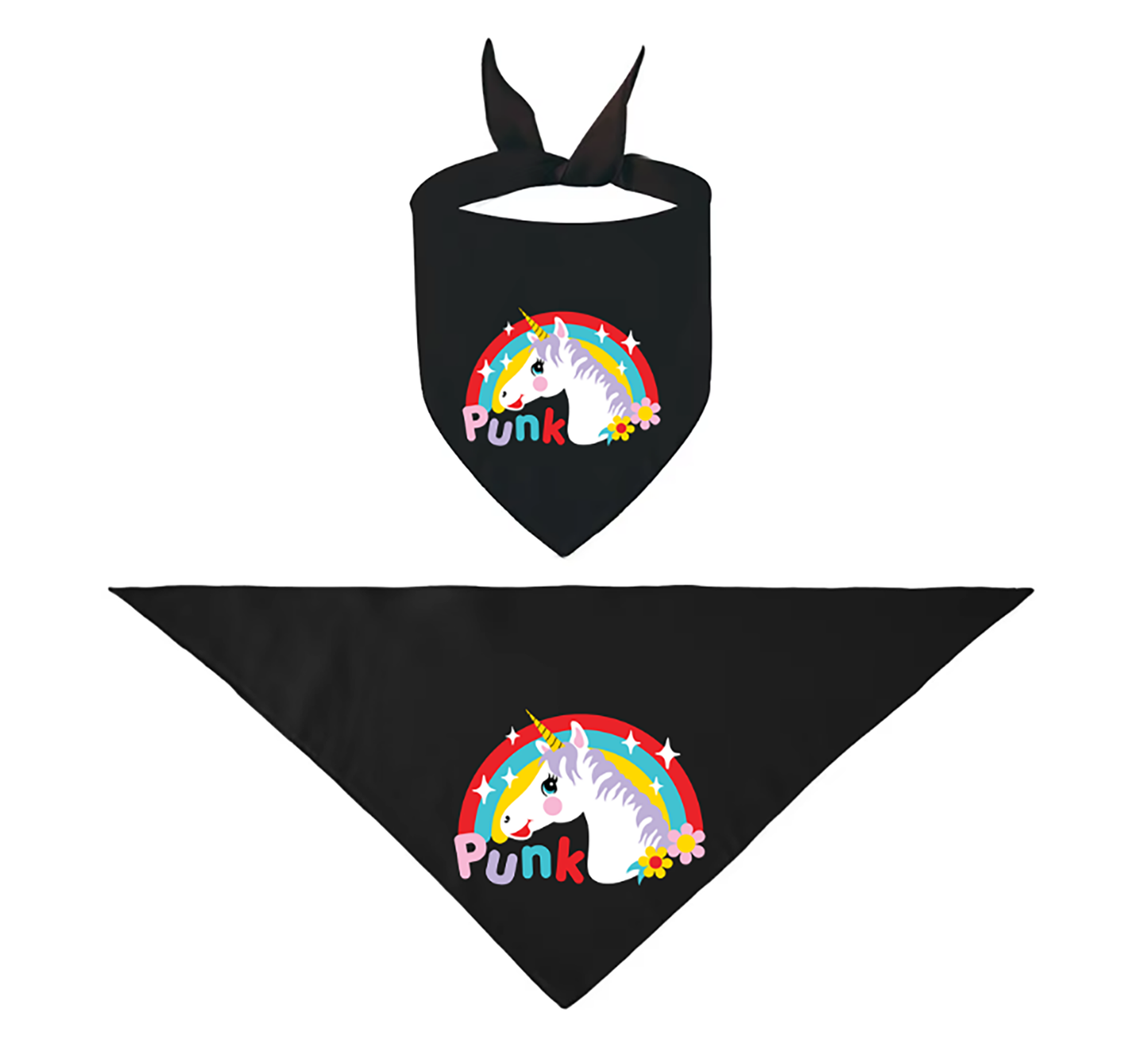 Punk Unicorn Pet Bandana