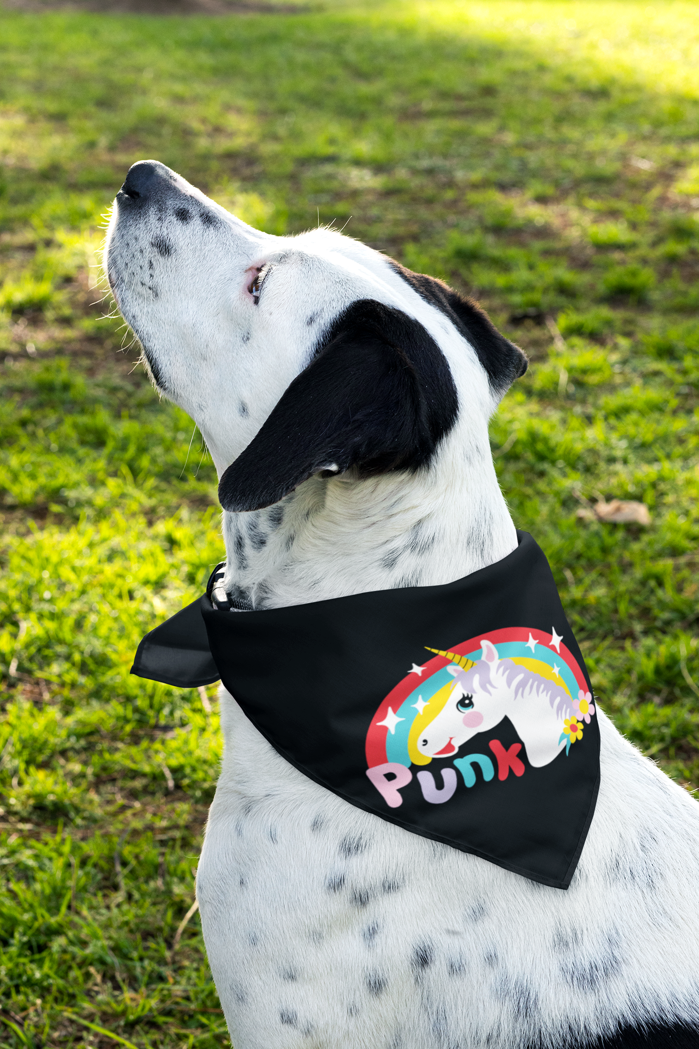 Punk Unicorn Pet Bandana