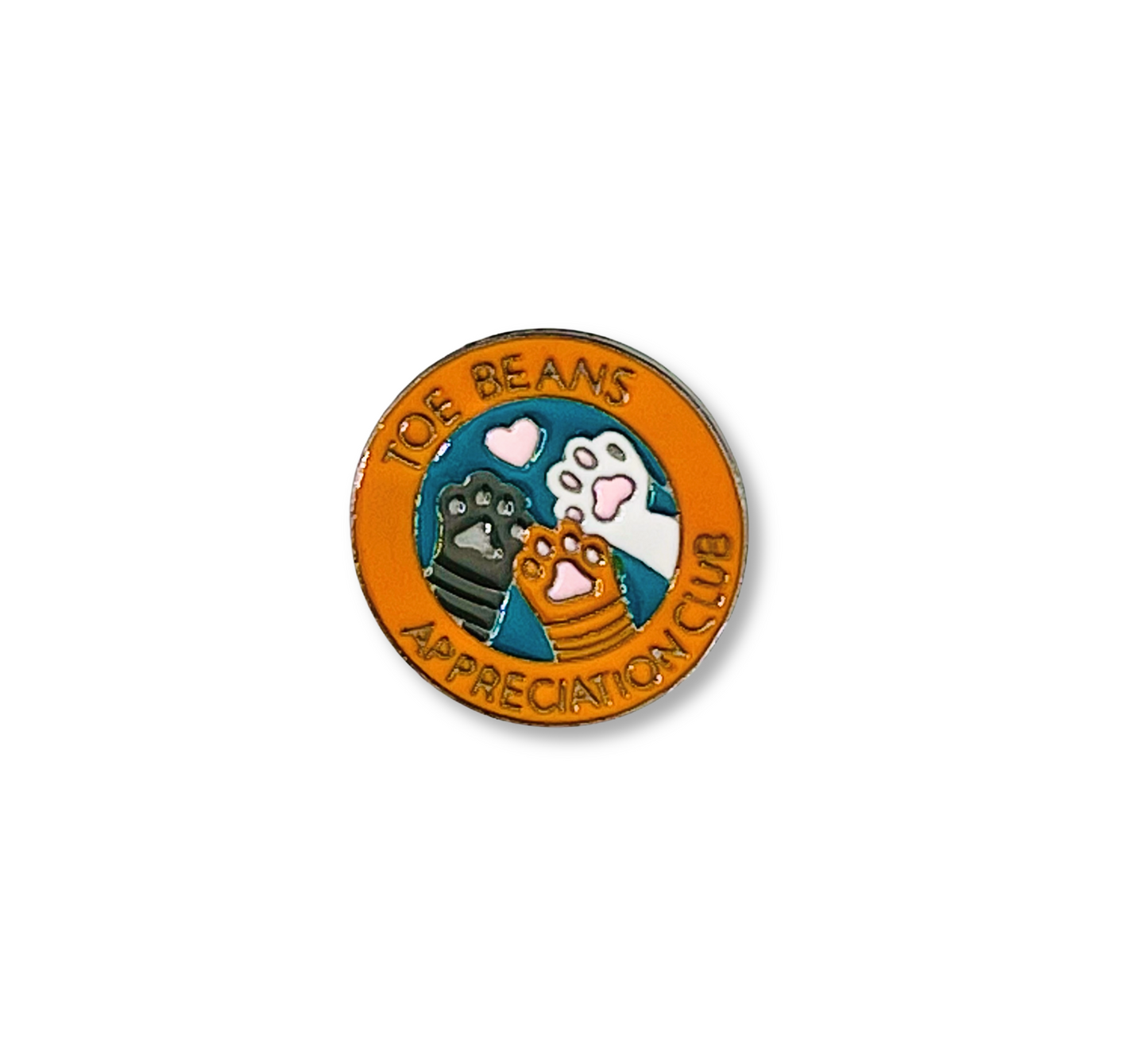 Toe Beans Appreciation Club Lapel Pin