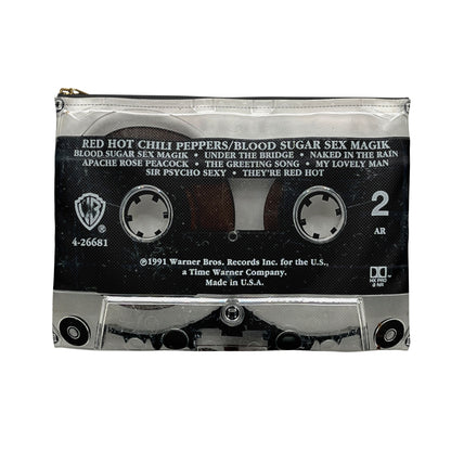 Red Hot Chili Peppers Cassette Tape Zipper Pouch