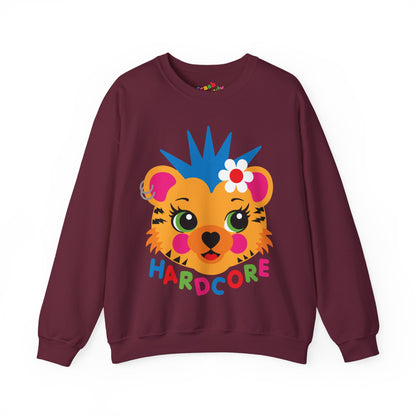Hardcore Punk Tiger Sweatshirt