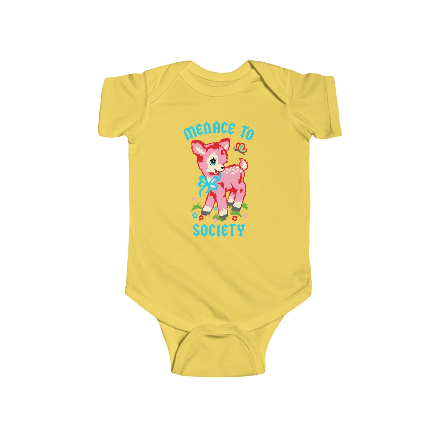 Menace to Society Baby Bodysuit