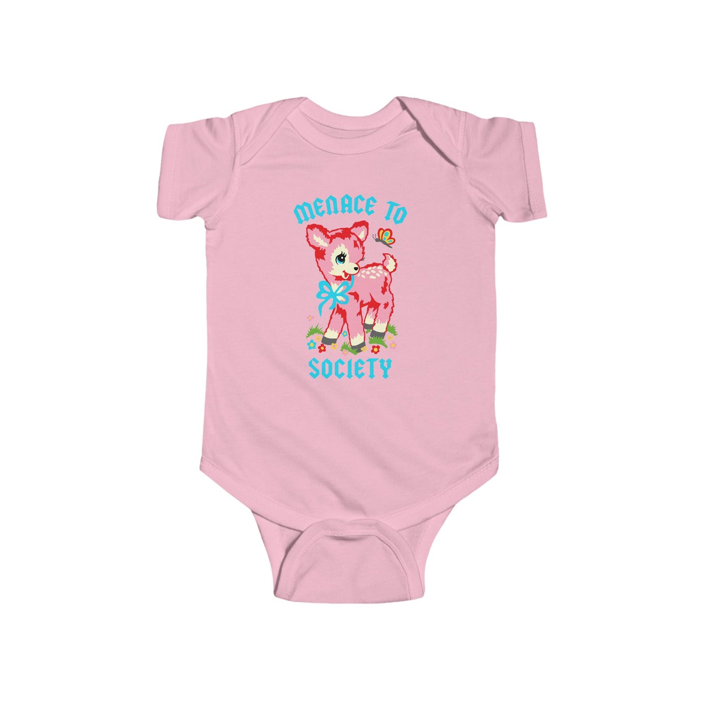 Menace to Society Baby Bodysuit