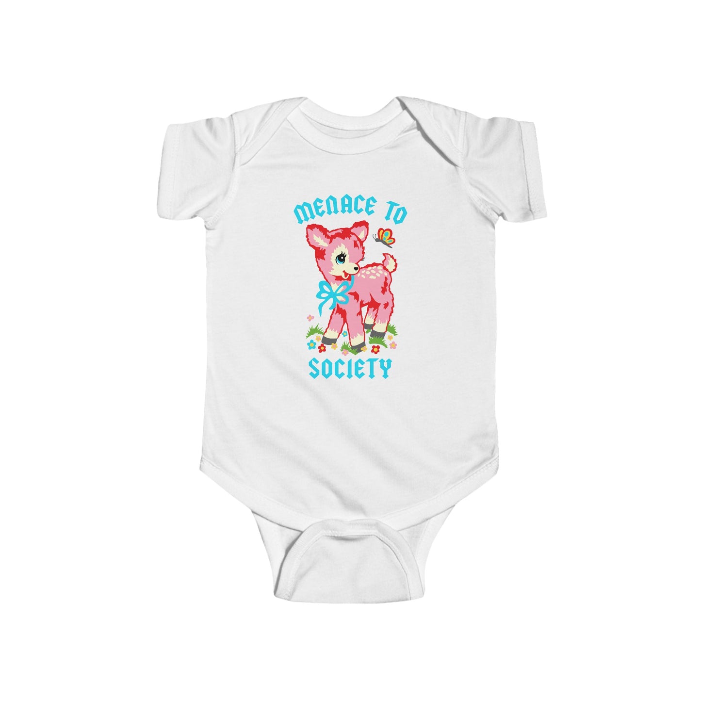 Menace to Society Baby Bodysuit