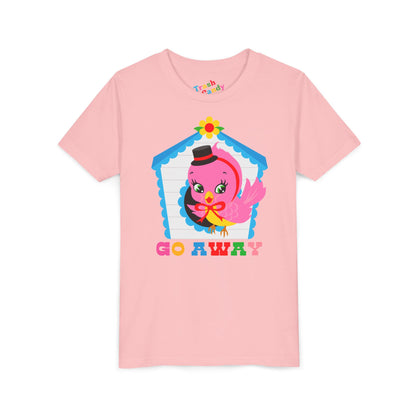 Cute Birdy Go Away Kids T-Shirt