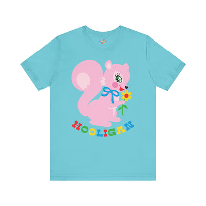 Cute Pink Squirrel Hooligan T-Shirt