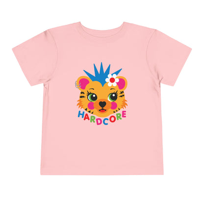 Hardcore Punk Tiger Toddler T-Shirt
