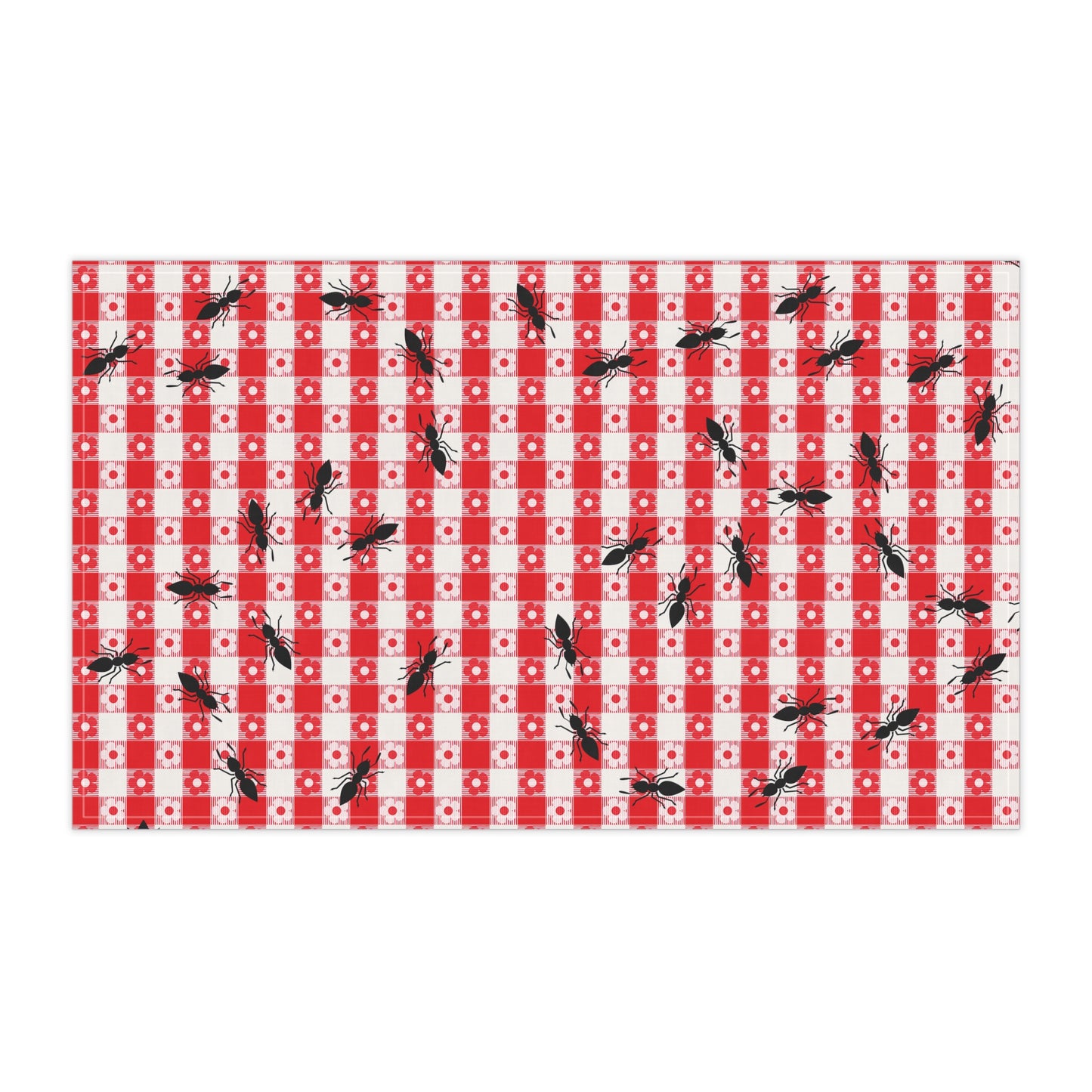 Ants at a Picnic Cotton Tea Towel