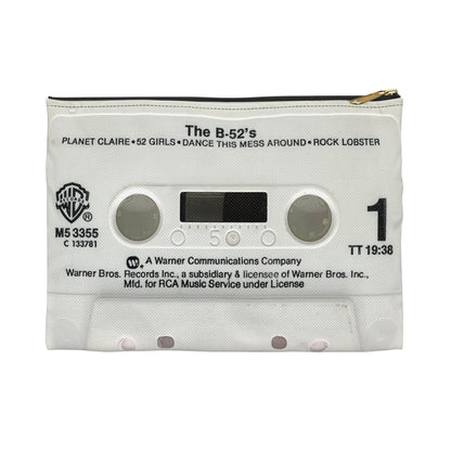 B-52's Cassette Tape Zipper Pouch
