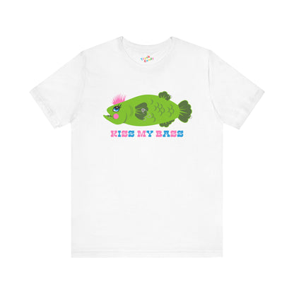 Kiss My Bass Punk Fish T-Shirt