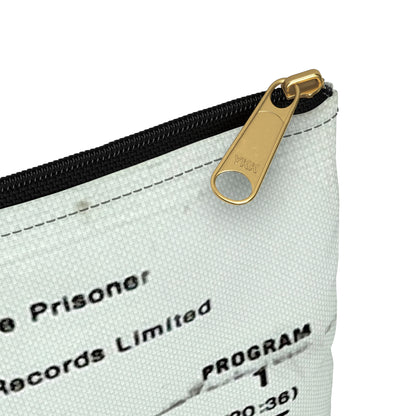 Iron Maiden Zipper Pouch - The Number of the Beast Cassette Tape Zipper Pouch - Heavy Metal Makeup Pencil Case